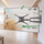 Mbajtëse muri për TV Barkan BM443XL, 13–86\", krah 102 cm, 60 kg, e zezë
