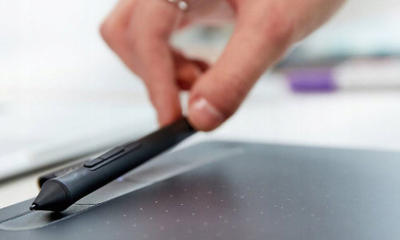 Tablet grafik Wacom Intuos S, Bluetooth, me laps, i zi