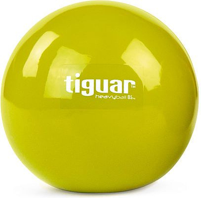 Top fitnesi Tiguar TI-PHB050, heavyball 0.5kg, set 2 copë, ngjyrë ulliri