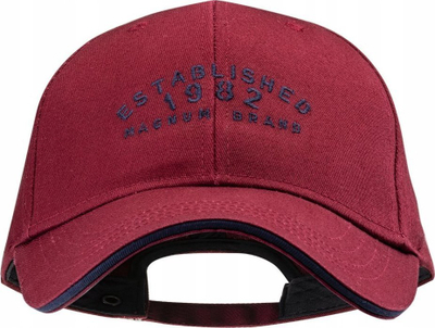 Kapelë Magnum CAP MAGNUM KOSO POMEGRANATE, pambuk, one size, e kuqe