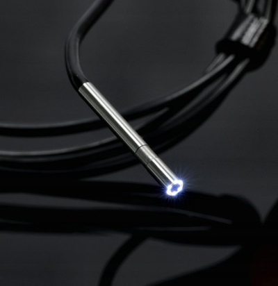 Kamerë inspektimi Inpekn Full HD, sondë 2 m, ekran IPS 2.8", dritë LED