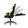 Karrige lojërash për fëmijë Huzaro Ranger 6.0 Pixel Mesh, 130 kg, 100-160 cm, e zezë