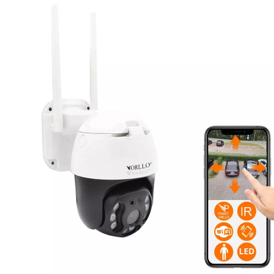 Камера за безбедност Orllo Goodcam Z12, IP Wi‑Fi, 3MP, IP65, бела