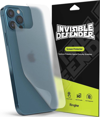 Mbrojtëse pasme Ringke Invisible Defender, për iPhone 12 Pro Max, 2 copë, transparente