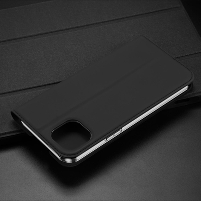 Këllëf telefoni Dux Ducis Skin Pro Series për iPhone 14, portofol, me qëndrim, i zi