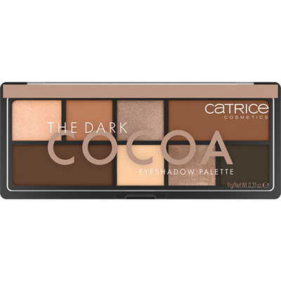 Hije sysh Catrice Dark Cocoa kCT161, 8 ngjyra, 9 g