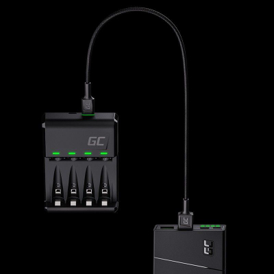Karikues Green Cell VitalCharger për bateri AA AAA R6 R03 Ni-MH