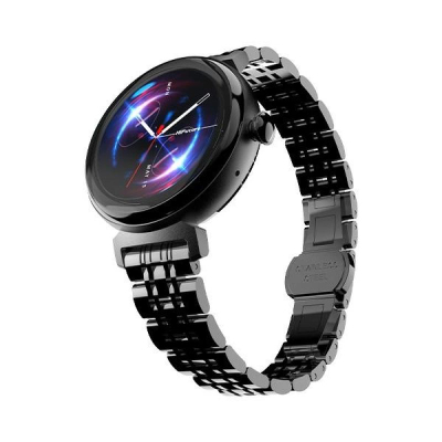 Orë inteligjente HiFuture Future Aura, ekran 1.08" AMOLED, mban ujë, e zezë