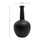 Dekor tavoline qeramike Elendil Φ14,5x25Hcm (HM4593.02), zezë