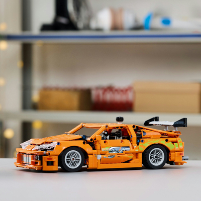 Maket veture Jada Toys Fast and Furious Toyota Supra MK4, koleksion, portokalli