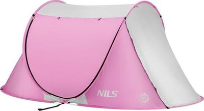 Плажна чадора Nils Extreme NC3043, самоносеќа, UV заштита, розова