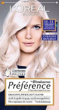 Ngjyrë flokësh L'Oreal Paris Recital Preference 11.11