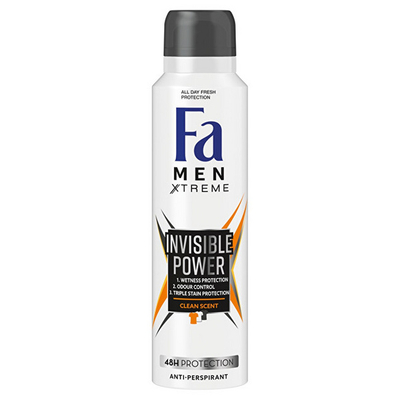 Antiperspirant Fa Xtreme Invisible Power 150 ml