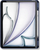 Këllëf Next One Rollercase për iPad Air M2 13", mbrojtës, blu