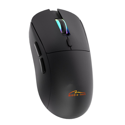 Maus Media-Tech MT1124, wireless BT RF, i qetë, i zi
