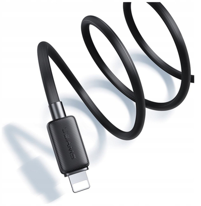 Kabllo USB Usams KY Series US-SJ694, Lightning në USB A, 2.4A, 2m, e bardhë