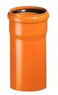 Tub drenazhi KGEM DN110, 3m, portokalli