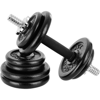 Set hantelash Eb Fit 585470, gize, 2 x 9.5 kg, i zi