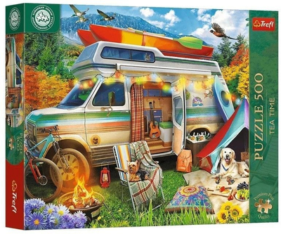 Puzzle Trefl Premium Plus 500, 500 pjesë, motiv Shën Valentini, shumëngjyrësh