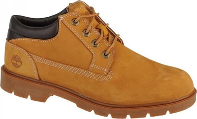 Këpucë për burra Timberland Basic Oxford A1P3L, lëkurë nubuk, me lidhëse, të verdha