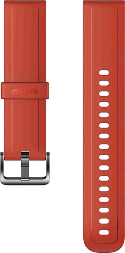 Ременче за паметен часовник Мибро Strap, 22mm, силикон, портокалово
