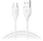 Kabllo USB në USB C Miccell VQ D09, 3A, 1.5m, e bardhë