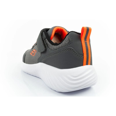 Atlete për kalamaj Skechers Bounder Techrox Heather, rrjetë sintetike, shollë me amortizim, gri