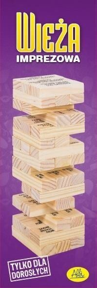 Lojë tavoline Albi Game Jenga Party Tower R99, party, shumëngjyrëshe