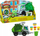 Set plasteline Play Doh Wheels Dumpin Fun, kamion mbeturinash 2 në 1, 3 kanaçe, shumëngjyrësh