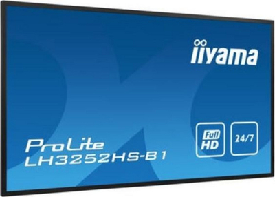 Monitor Iiyama ProLite LH3252HS-B1, 31.5'', 1920 x 1080 (FullHD), i zi
