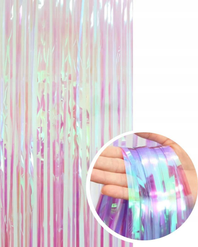 Perde me shkëlqim Light Purple, 100x200cm, vjollcë e çelët