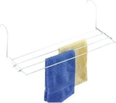 Tharëse rrobash për radiator Wenko 3780010100, 58 x 16 x 15 cm, e bardhë