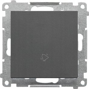 Modul zile Simon 55, buton zileje, 10 AX 250 V, antracit