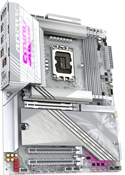 Pllakë mëmë Gigabyte Z890 AORUS ELITE X ICE, LGA1851, DDR5, ATX