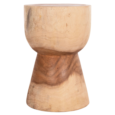 Stol Mamba HM9901.11, dru masiv Suar, 30x45 cm, natyral