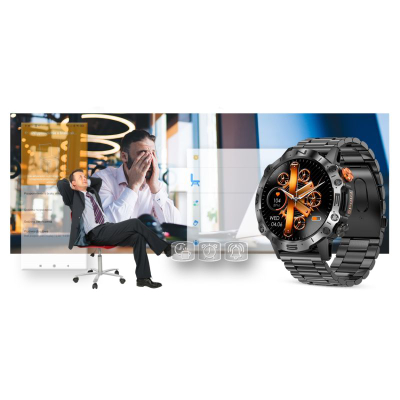Smartwatch Mski Gravity GT20-1, ekran 1.43\" AMOLED, Bluetooth, i zi