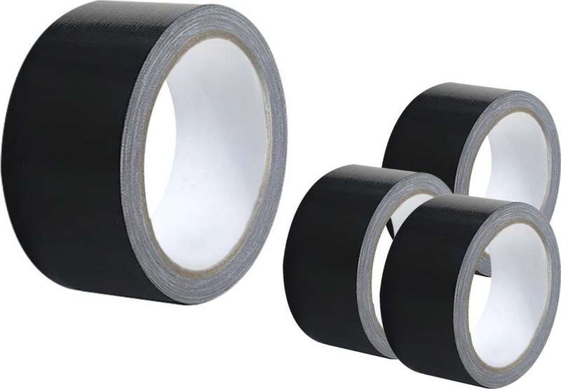 Shirit ngjitës tekstil Abilite, 50m, 48mm, i zi
