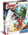 Puzzle Clementoni SuperColor Marvel Avengers 26193, 60 pjesë, për fëmijë 4+