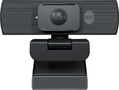 Webcam Mozos H500, 4K 3840x2160, kënd shikimi 90°, USB C, i zi