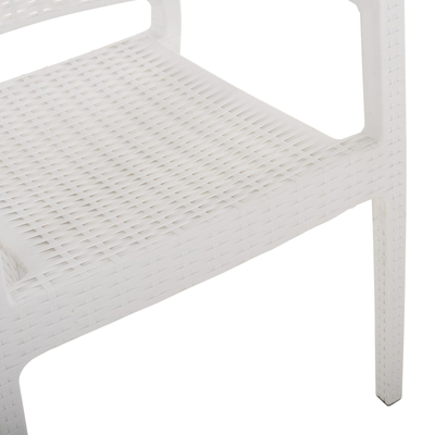 Kolltuk Kaganu 58x55x88Hcm (HM5134.02), bardhë