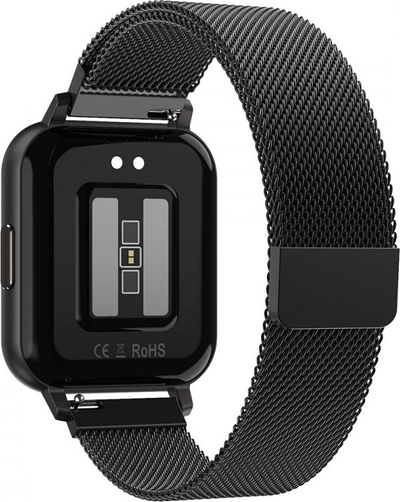 Orë e zgjuar Maxcom FW45 Aurum 2, ekran 1.78\", EKG, e zezë