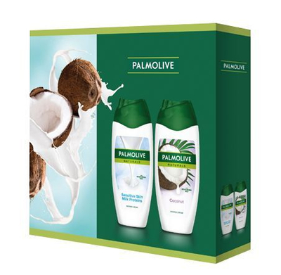 Set me xhel për dush Palmolive Naturals, 2 x 250 ml