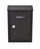 Kuti postare Black Mailbox 05, 300x230x85mm, metal, e zezë