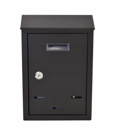 Kuti postare Black Mailbox 05, 300x230x85mm, metal, e zezë