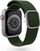 Rrip ore Epico Watch Strap Braided, për Apple Watch 38/40/41 mm, tekstil elastik, jeshile ulliri
