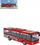 Autobus lodër City Bus, metal, 15cm, me tërheqje, shumngjyrësh