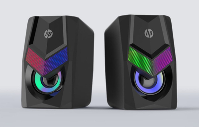 Мултимедијални звучници HP DHE-6000, систем 2.0, црни