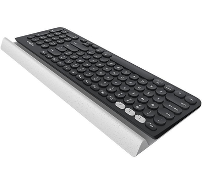 Tastierë Logitech K780 Multi Device, wireless, me numpad, e bardhë