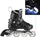 Patina Roller Nils Extreme NH10905, teh i ndërrueshëm, e rregullueshme 39-42, e zezë