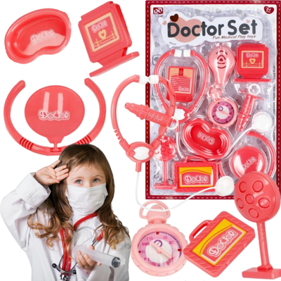 Set doktoreske për kalamaj MEGA CREATIVE 498946, lodër mësuese, me gjithe aksesorët